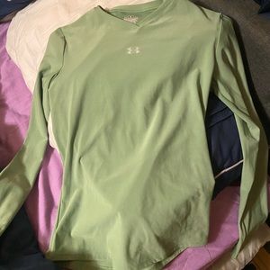 Under Armour Green Medium Shirt